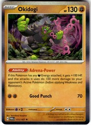 Okidogi 111/167 Twilight Masquerade Holo Rare