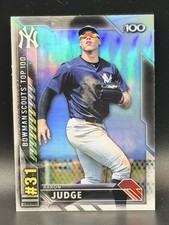 2016 Bowman Aaron Judge Bowman Scouts' Top 100 #BTP-31 New York Yankees