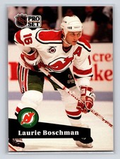 1991-92 Pro Set - Laurie Boschman #426 New Jersey Devils Hockey Card