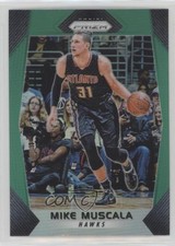 2017-18 Panini Prizm Green Prizm Mike Muscala #104 j2c