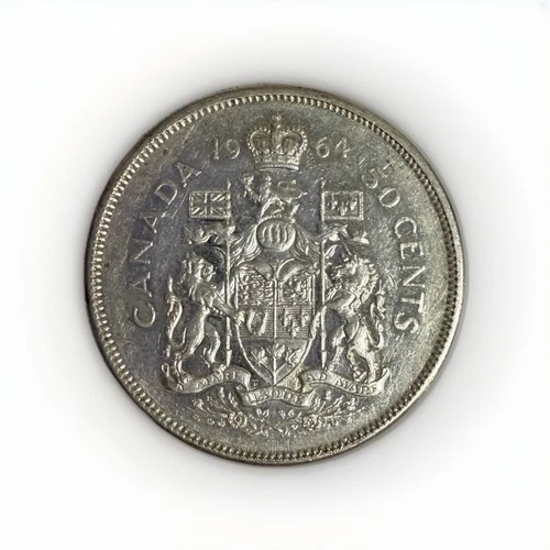 1964 canadian half dollar - 80% silver