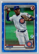 2020 Bowman Draft 1st Edition #BD-98 Ed Howard Blue #27/150