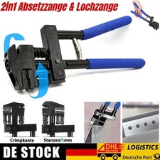 Ø5mm Kombinierte Absetzzange Lochzange Falzzange Blechlocher Karosseriezange