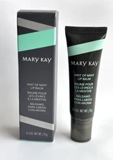 Mary Kay HINT OF MINT LIP BALM Moisturizer NIB Limited Edition