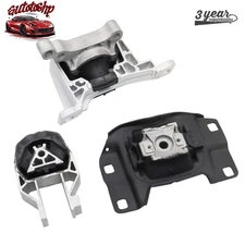 3* Engine Mount Set For 2013 2014 2015 2016 2017 2018 2019 Ford Escape 1.5L 1.6L