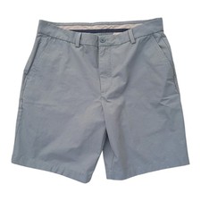 Vineyard Vines On The Go Performance Shorts Mens 33 Fits 34 Blue Chino Golf