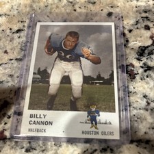 1961 Fleer - Billy Cannon #171