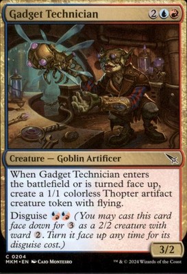 MTG Gadget Technician C Murders at Karlov Manor 204 NM