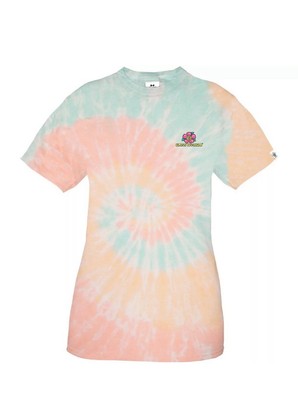 Simply Southern Feeling Salty Women s Size M Tie Dyed Tee Shirt Tie Dye