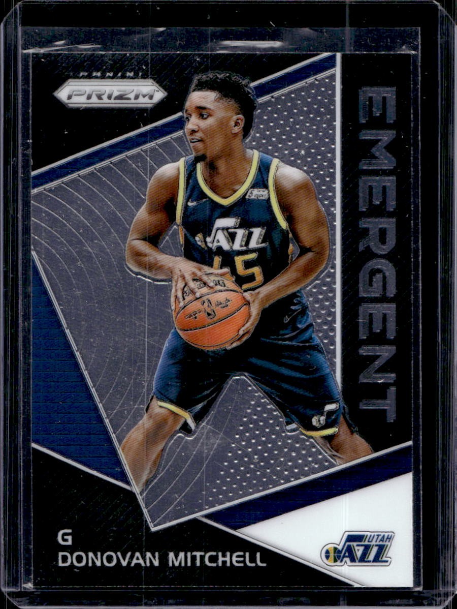 Donovan Mitchell 2017-18 Panini Prizm #EM-DON Emergent Rookie Qty Available