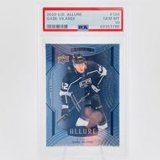 Gabe Vilardi RC Steel SP PSA 10 💎 2020-21 Upper Deck Allure Rookie
