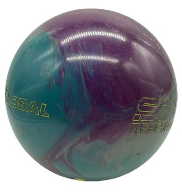 900 Global Zen S77 Response Bowling Ball 15lb Purple Silver Blue