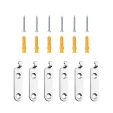 Heavy Duty Wall Hooks 6 Pack for Frames Mirrors Up to 40 kg Load Capacity
