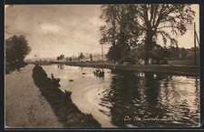 Exeter, On the Canal, Ansichtskarte 