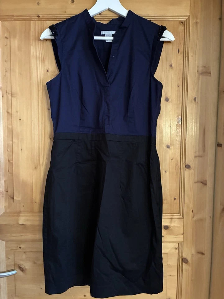 Blau-schwarzes Kleid, H&M, Größe 38, Sehr Guter Zustand - Bild 1 von 1