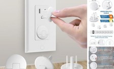 Outlet Covers Baby Proofing White - 38 Pack Plug Covers 38 PCS A-White-38PCS