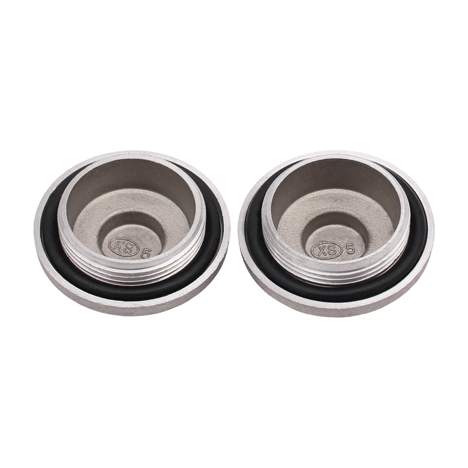 2x Valve Adjuster Cover Cap O-Ring For Suzuki QuadRunner LT LT-F 125 160 185 230