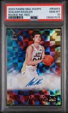 2022 PANINI NBA HOOPS ROOKIE INK | RED [#22/25] WALKER KESSLER #RI-WKS