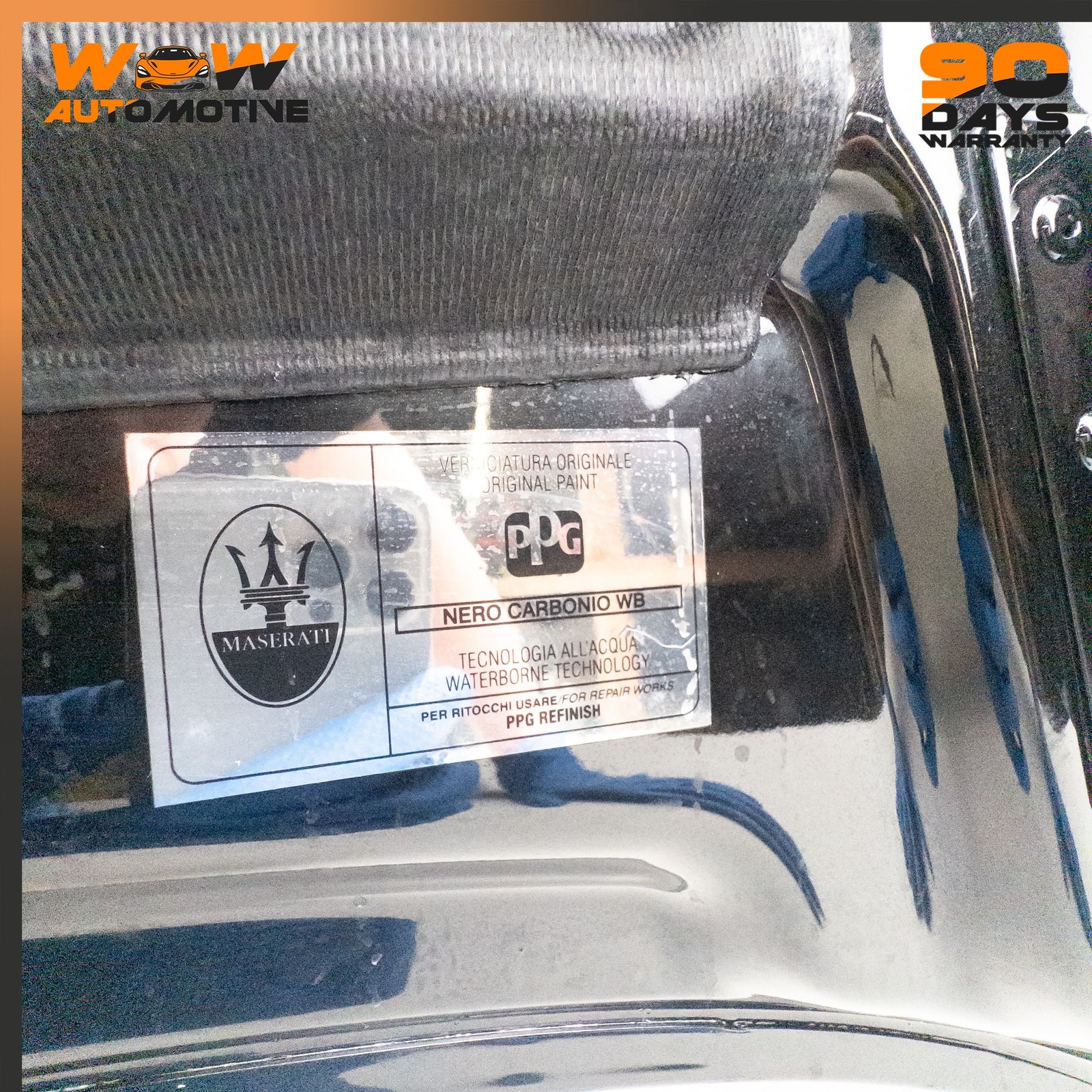 08-19 MASERATI GRANTURISMO FRONT HOOD BONNET COVER PANEL ASSEMBLY BLACK OEM