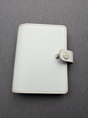 Filofax Taschenorganizer Echtleder Grau Stein Made in UK - Originalverpackt