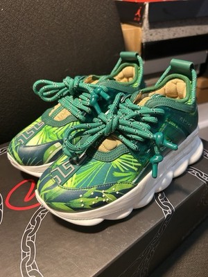 Size 5 - Versace Greca Barocco Trainer Black