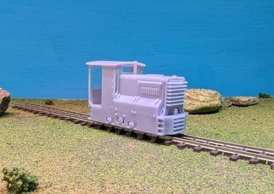 OO9 / 009 Schmalspur ''Bong Bong'' Holzfällerlokgehäuse für KATO 11-109 Fahrgestell