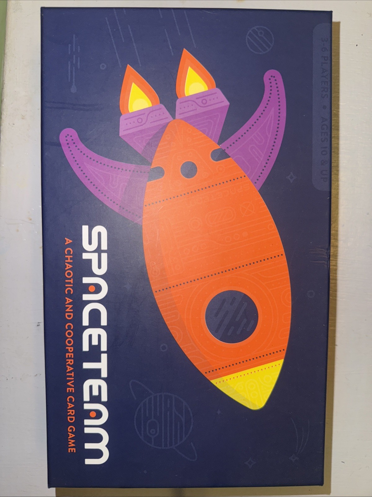 SPACETEAM Card Board Game Used COMPLETE Cooperative Timber & Bolt 2015