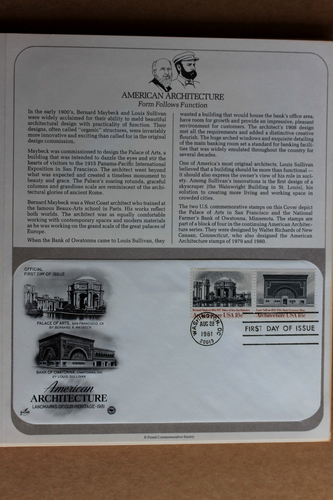 Società commemorativa postale 27 copertine primo giorno degli Stati Uniti e copertine speciali, 1980-81 - Foto 8 di 24