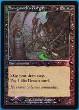 Yawgmoth's Bargain FOIL Urza's Destiny PLD (Reserved List Magic Card) (493878)