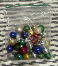 Vintage Mini Christmas Ornament Lot   29 Pieces