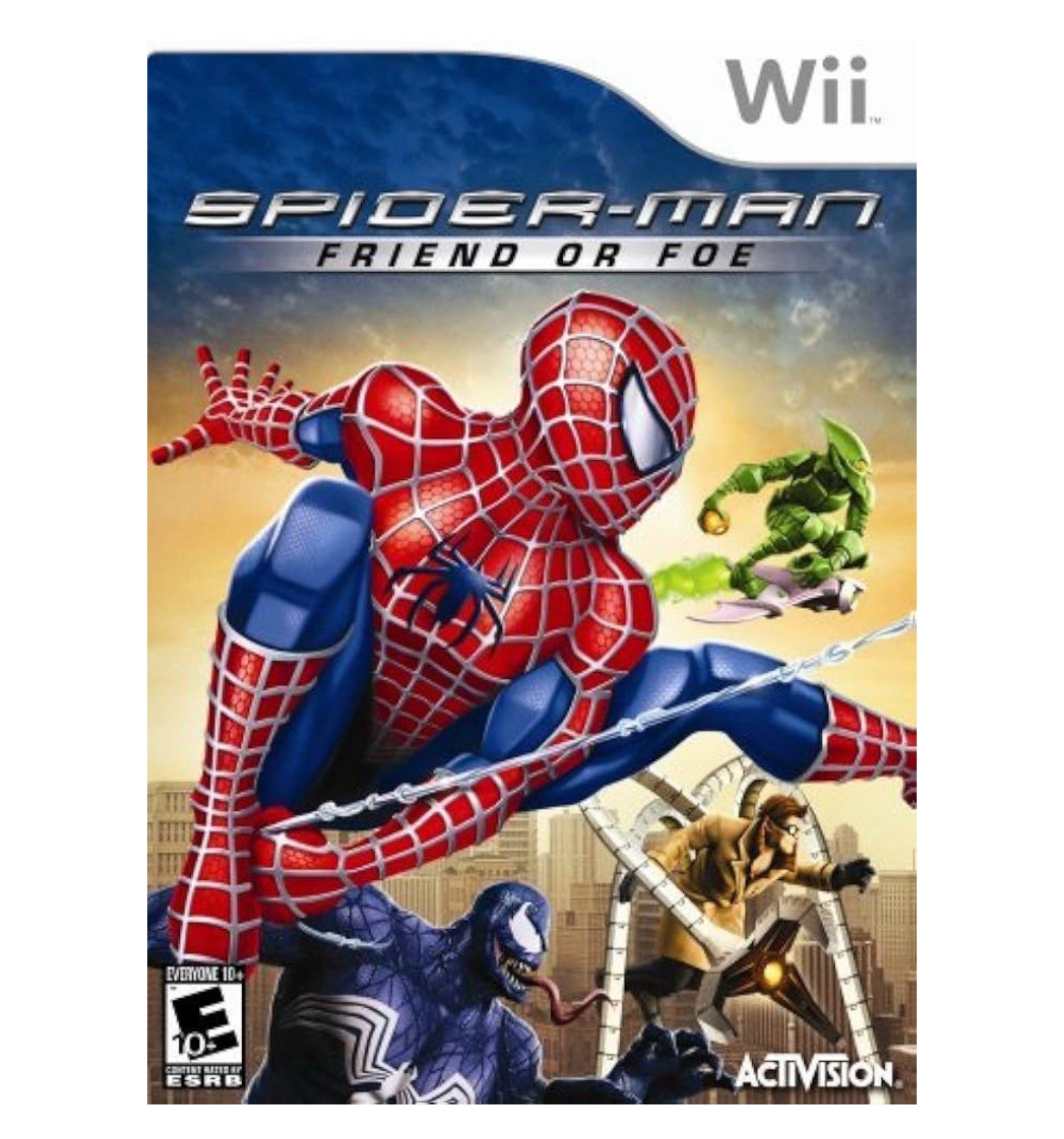 Nintendo Wii Spider-Man Friend Or Foe - UK PAL