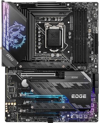 MSI MPG Z590 GAMING EDGE WIFI LGA 1200 Intel Z590 ATX Intel Motherboard