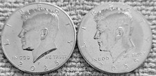 2- 2025 Kennedy half dollar coins 1P & 1 D