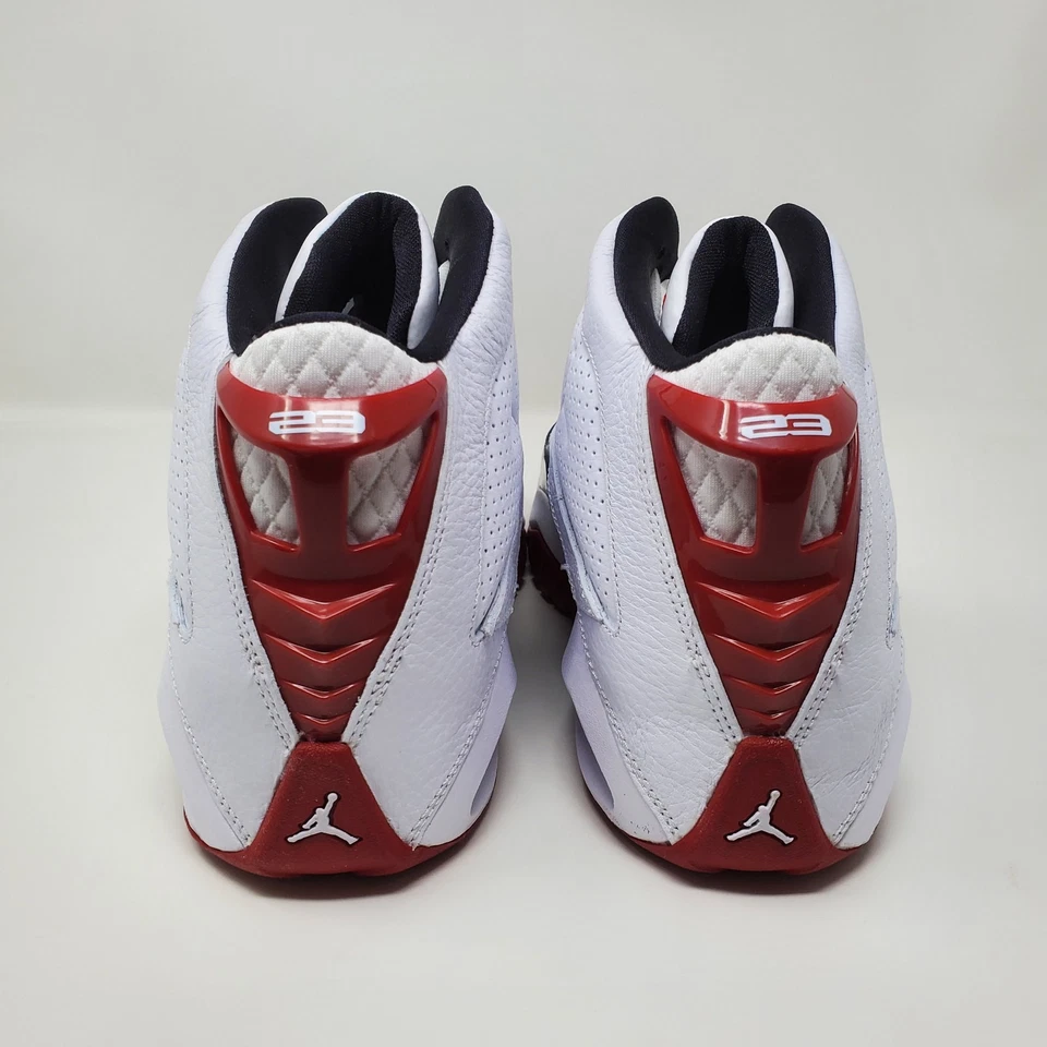 Nike Jordan B Loyal White Red Black Men Casual Shoes 315317-160 Men's Size 12 - Image 3 of 4