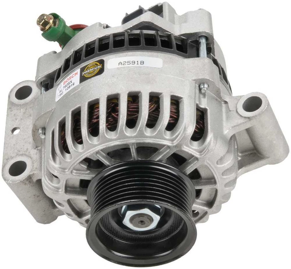 Alternador remanufacturado Bosch AL7605X para Ford E-350 Super Duty 2005-2010 Foto 3 de 4