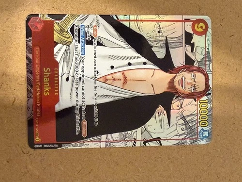 Shanks (Parallel) (Manga) (Alternate Art) OP01-120 Romance Dawn Foil