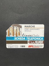 Scheda Telefonica Linee D’Italia | Marche - Foro Annonario - BASSA TIRATURA