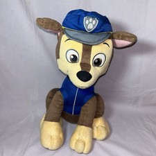 Nickelodeon Paw Patrol Chase 15" Plush Stuffed Animal Dog - Pre-Owned