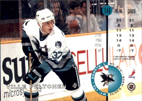 1996-97 LEAF RC Base Singles Stars 🥅 YOU PICK 🥅#1 - #240 Complete Your NHL Set - Picture 306 of 498