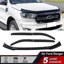 Motorhaube Deflektor Steinschlagschutz Windabweiser für Ford Ranger 2015-2022