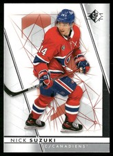 Nick Suzuki 2022-23 SP Authentic #14 Montreal Canadiens