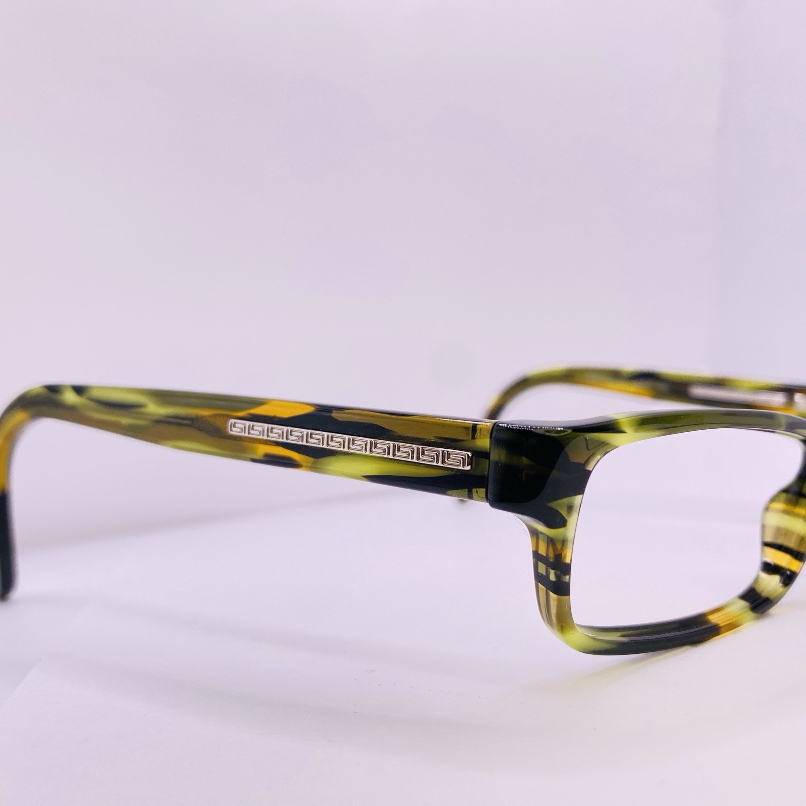 Versace Eyeglasses Mod. 3112 811 54 [] 17 140 Ivory Green Amber Authentic thumbnail 8