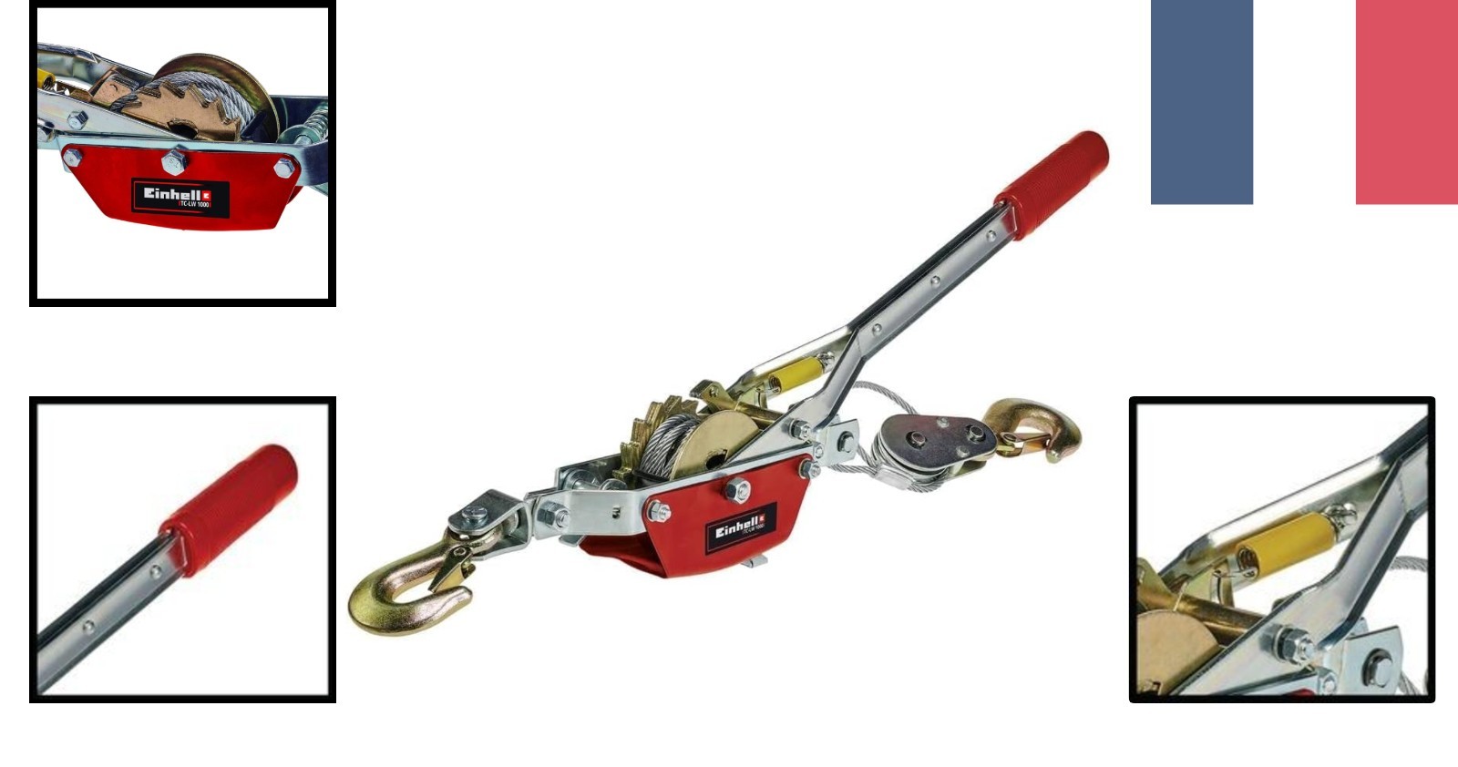 Palan à Levier Einhell TC-LW 1000 avec Capacité de 1000 kg