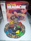 Vintage 1986 HEADACHE Pop O Matic Board Game Milton Bradley 4709 COMPLETE