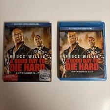 A Good Day to Die Hard (BLU-RAY + DVD) VG DISCS + Slipcover No Digital