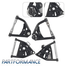 For 1973-1987 C10 Chevrolet Gmc Tubular Control Arms Upper And Lower Set Of 4