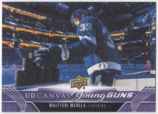2023-24 Upper Deck Extended Young Guns UD Canvas WALTTERI MERELA #C381 Lightning