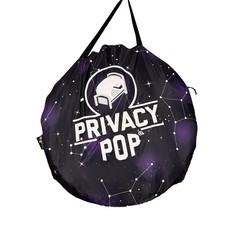 Privacy Pop Bed Tent Canopy Non-Standard Kids Galaxy Black Purple Zippers
