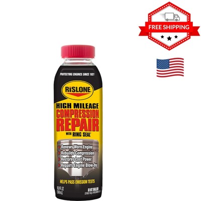 Rislone High Mileage Compression Repair with Ring Seal - 16.9 oz