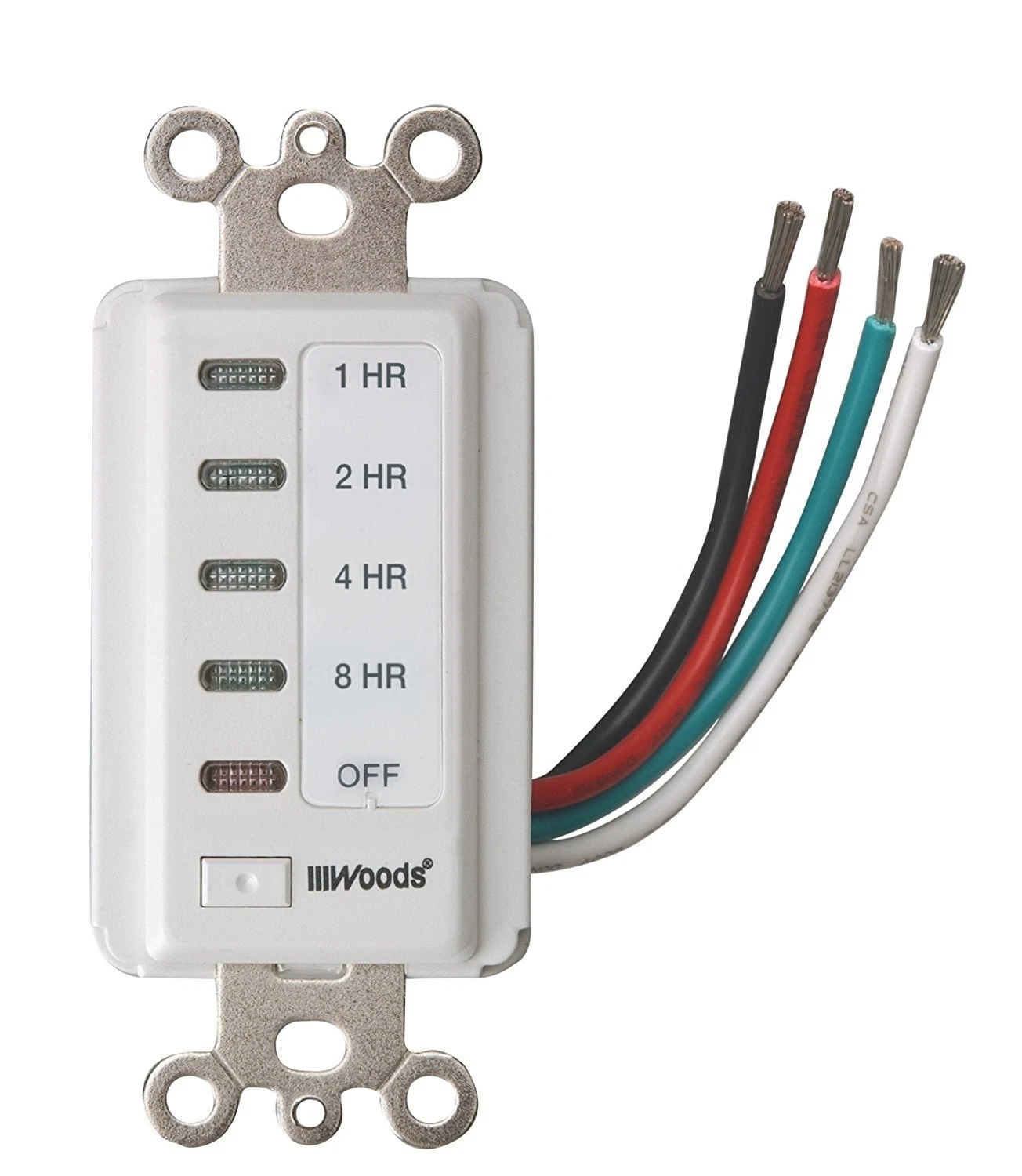 Southwire In-Wall 8-Hour Digital Countdown Timer - Automatic Shut-Off Timer -...